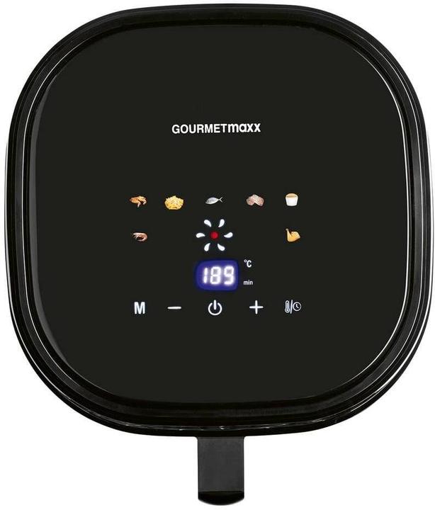 Immagine prodotto Gourmetmaxx Heissluft-Fritteuse 4.5 l, Detailfarbe: Schwarz