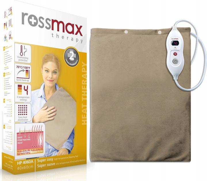 Immagine prodotto Rossmax Pad di riscaldamento HP4060A Funzionamento a rete (40 x 60 cm)