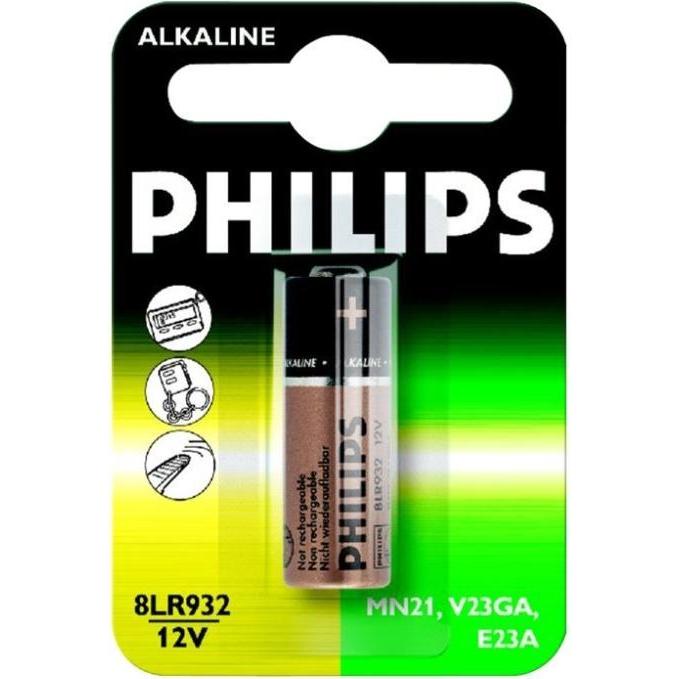 Thumbnail - Philips Minicells Battery 8LR932/01B, Single-use battery, Alkaline, 12 V, 1 pc(s), 40 mm, 58 mm (1 Stk., Gerätespezifisc...