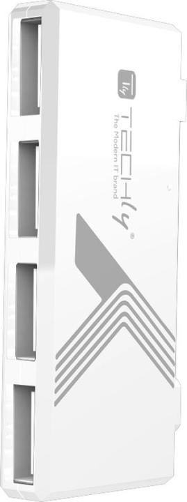 Actual product image Techly IUSB2-HUB4-WHTY (USB-A, 4 ports)
