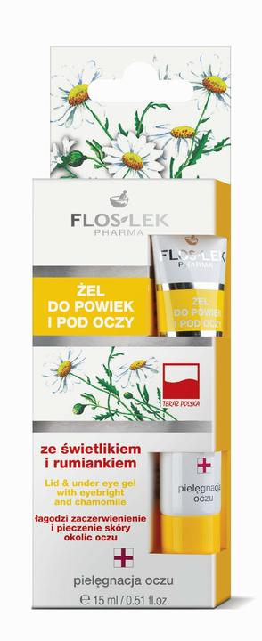 Image du produit FlosLek Pharma Soins des yeux (Gel pour le soin des yeux, 15 ml, Jour + nuit)