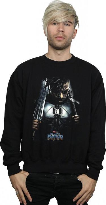 Produktbild Black Panther Killmonger Poster Baumwolle Sweatshirt (XL)