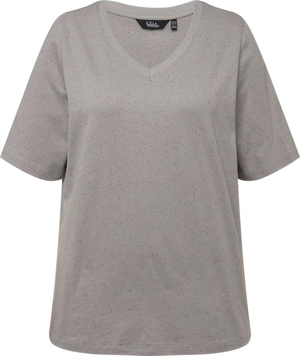 Produktbild Ulla Popken T-Shirt, Noppen, V-Ausschnitt, Halbarm (42, 44)