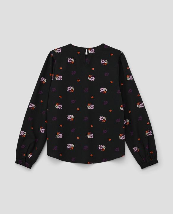 Image du produit s.Oliver Bluse Bluse mit Crêpestruktur (M)