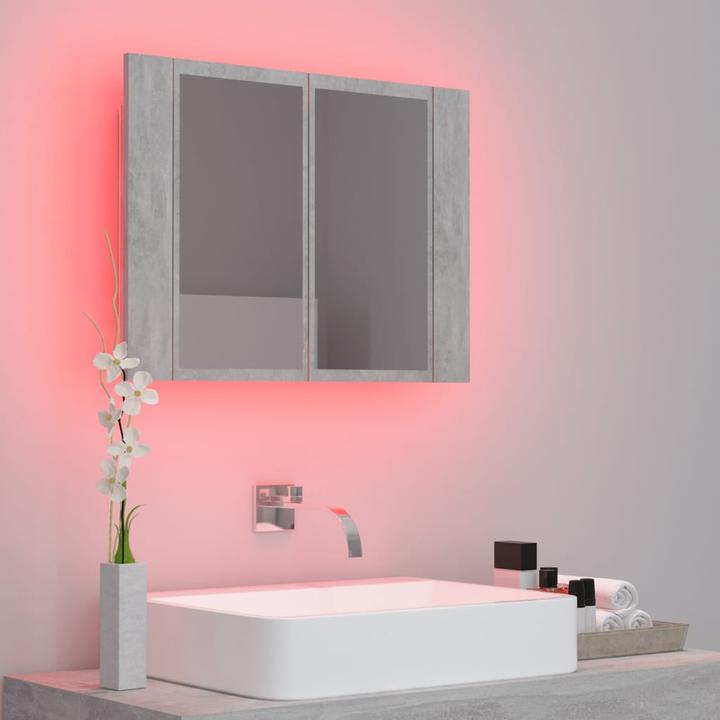 Produktbild vidaXL LED Spiegelschrank (12 x 12 x 45 cm)
