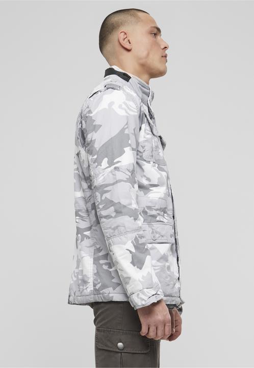 Actual product image Brandit Britannia winter outdoor jacket size S colour snowstorm/camouflage pattern (S)