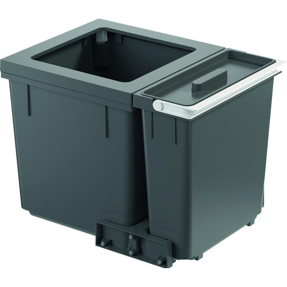 Müllex Kehrichtbehälter X-LINE X55 M7, Abfalleimer, Grau