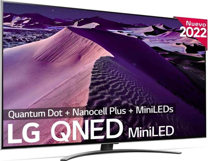 Actual product image LG 55QNED876QB TV (55") 4K Ultra HD Smart TV Wi-Fi Black, Grey (55", QNED87, QLED, 4K, 2021)