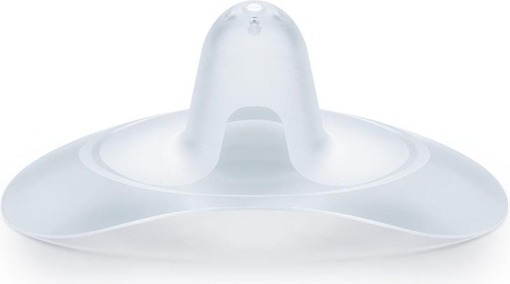 Actual product image NUK Breast caps to protect sensitive nipples, size M, 2 pieces, incl. protective box (One size)