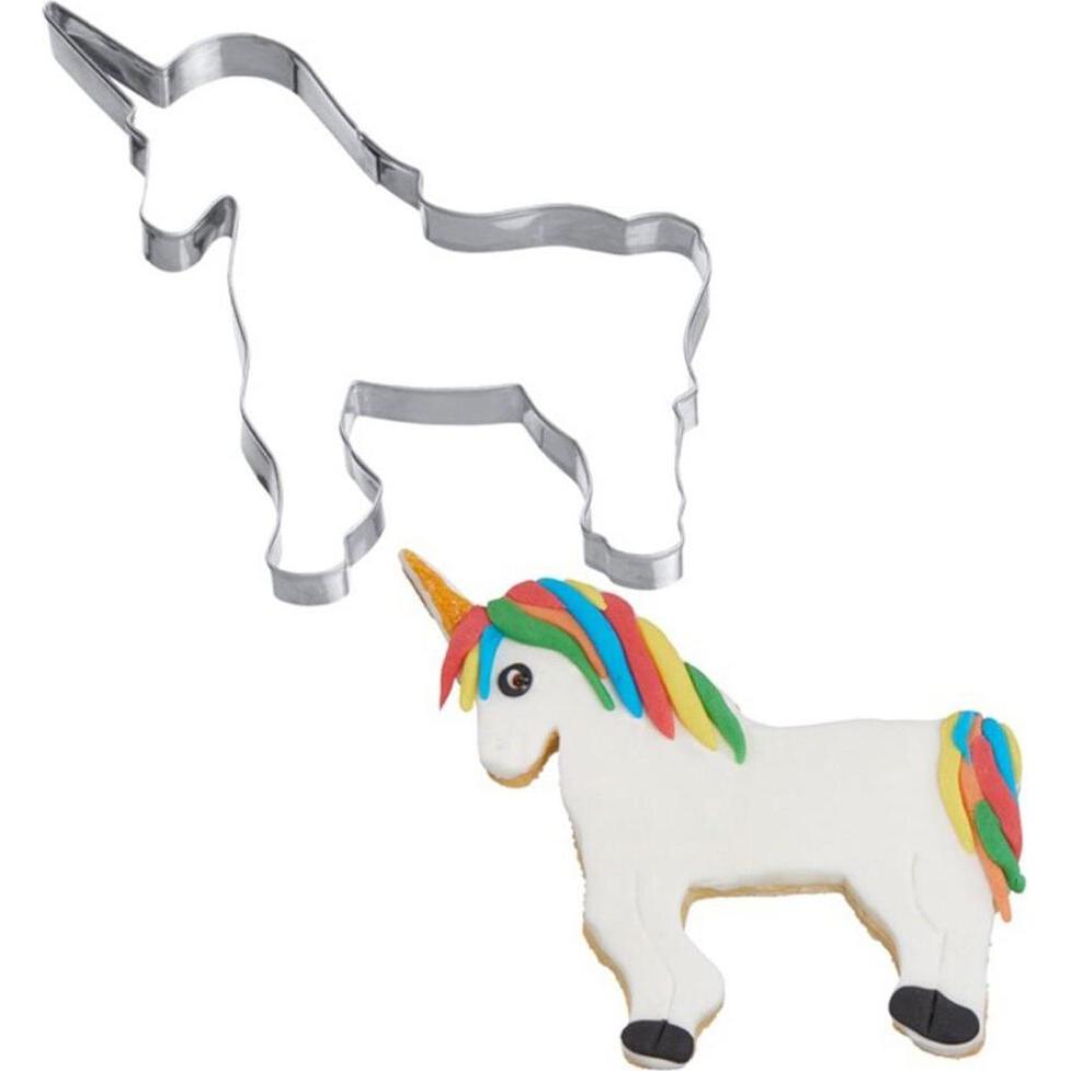 Thumbnail - Westmark Einhorn stehend, Ausstechformen, Silber