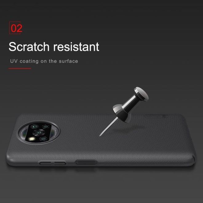 Actual product image Nillkin Super Frosted Shield Series (Xiaomi Poco X3 NFC)