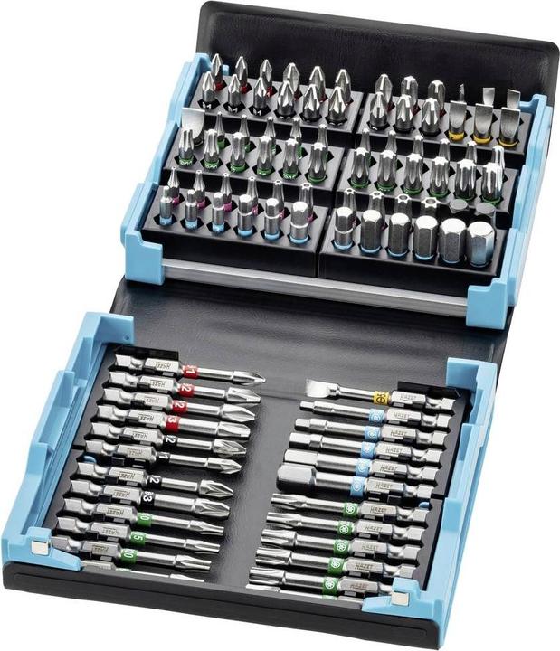 Produktbild HAZET SmartCase Bit Satz 2200SC-3 ∙ Sechskant6,3 (1/4 Zoll) ∙ Schlitz Profil, Kreuzschlitz Profil P… (Innensechskant, Innensechsrund TX, Kreuz Phillips PH, Schraubschlitz)