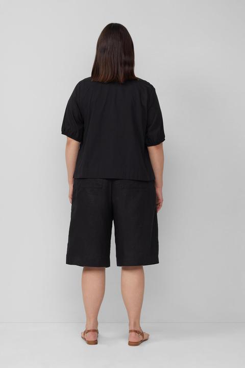 Immagine prodotto s.Oliver Bluse Baumwollbluse mit V-Ausschnitt und Puffärmeln (52)