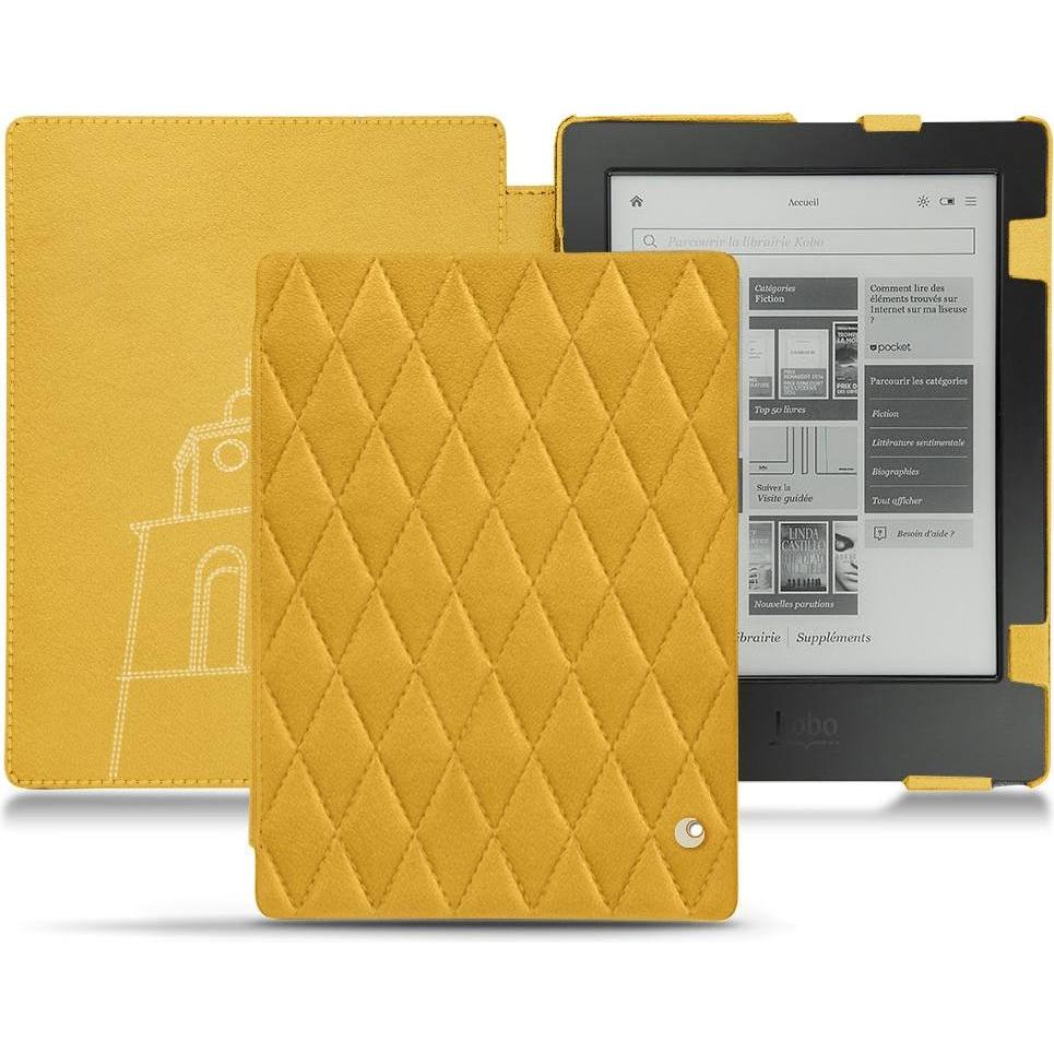 Noreve Lederschutzhülle horizontal (Aura H2O), Tablet Hülle, Orange