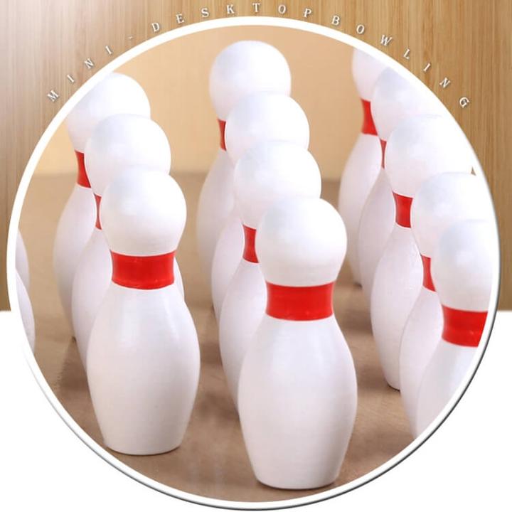 Actual product image Cover-Discount Mini table bowling game
