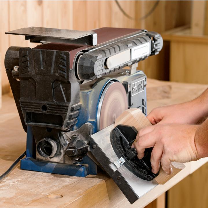 Image du produit Scheppach BTS900 Ponceuse à bande et à disque (Ponceuse à bande, Ponceuse à disque, 370 W)