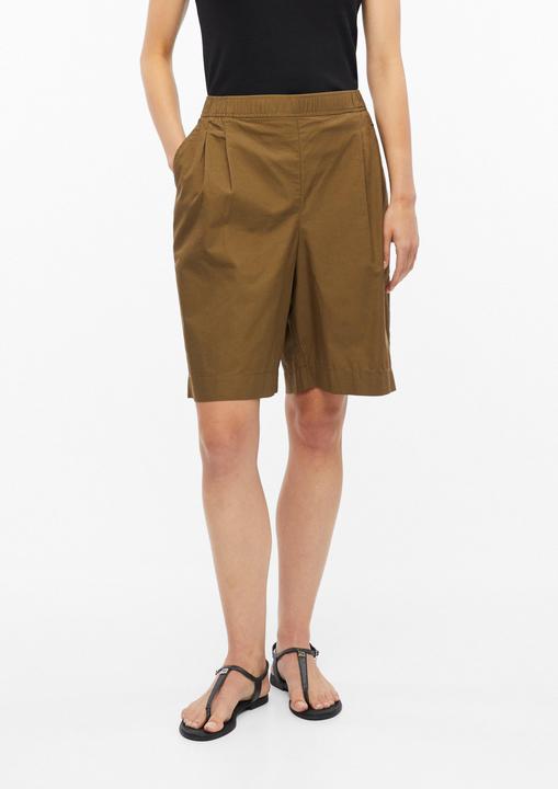 Image du produit s.Oliver Bermudahose aus Popeline mit Falten (38)