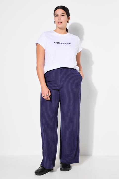 Produktbild Studio Untold Hose, Wide Legs, High Waist, Nadelstreifen (58)