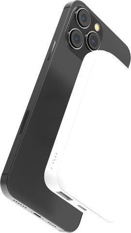 Immagine prodotto Tiger Caricabatterie a induzione Powerbank, compatibile con MagSafe da 10.000mAh Bianco (10000 mAh, 20 W)