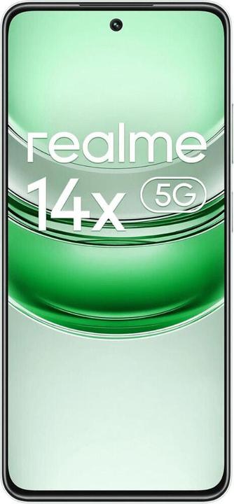 Actual product image realme 14x (256 GB, Peridot green, 6.67", Hybrid Dual SIM, 5G)
