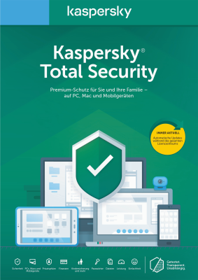 Actual product image Kaspersky Total Security 2020 (3 User)