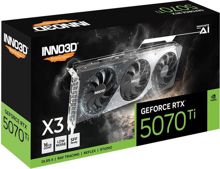 Actual product image Inno3D GeForce RTX 5070 Ti X3 (16 GB)