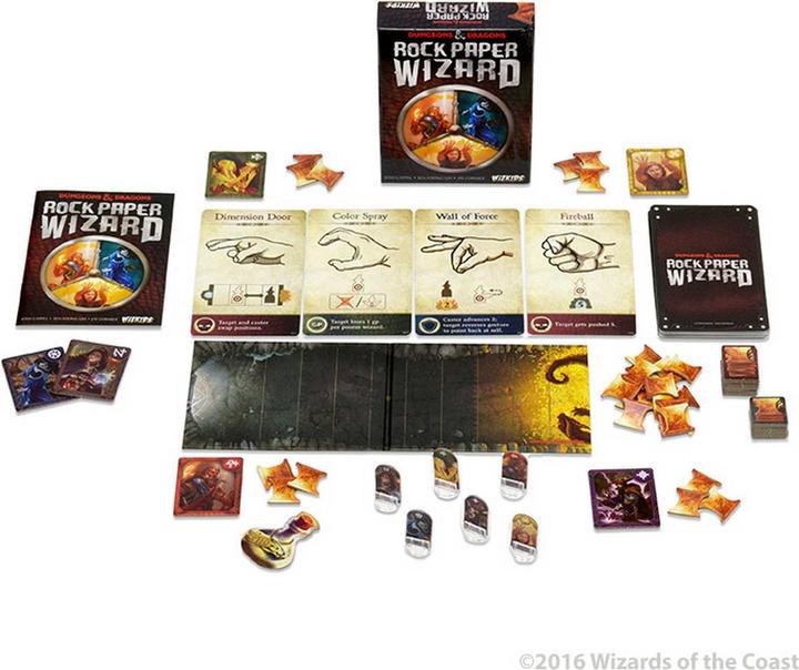 Immagine prodotto Enigma Dungeons & Dragons - Rock Paper Wizard (D&D) (Inglese) (Inglese, 3 - 6 Giocatori)