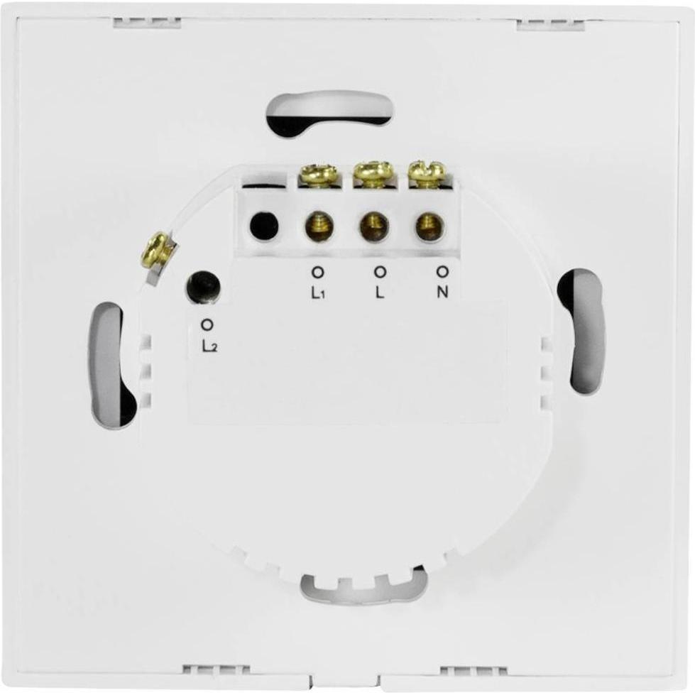 Thumbnail - LogiLink, Lichtschalter + Storenschalter, Smart Home Wi-Fi EU Light 2-Fold
