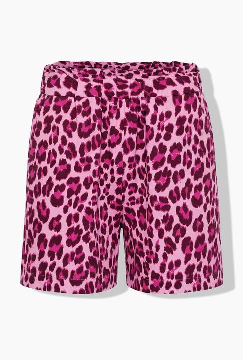 Image du produit Studio Untold Short en mousseline, jambe large et taille élastique (44)