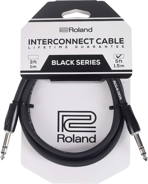 Roland 6.3 mm Klinke – 6.3 mm Klinke (1.50 m, 6.3mm Klinke (Jack))