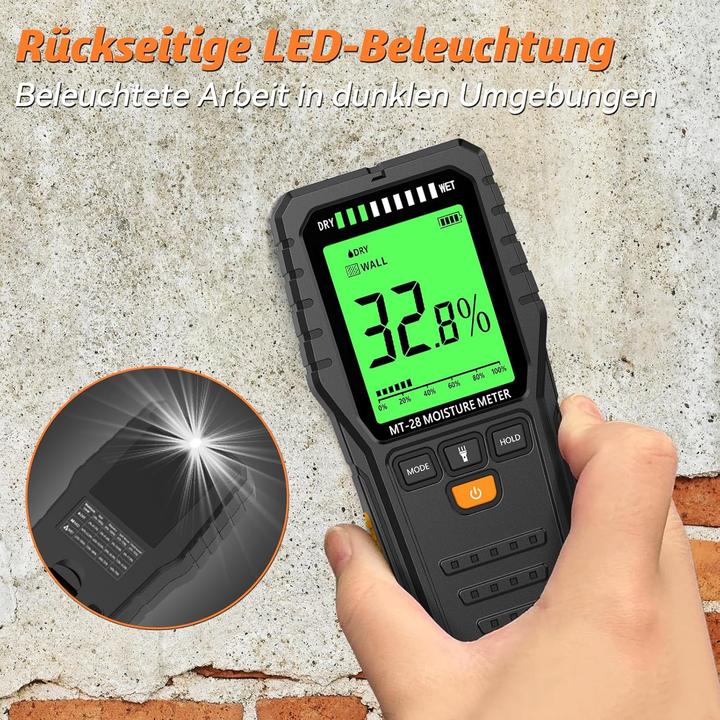 Actual product image Mesitool MT28 Feuchtigkeitsmessgerät