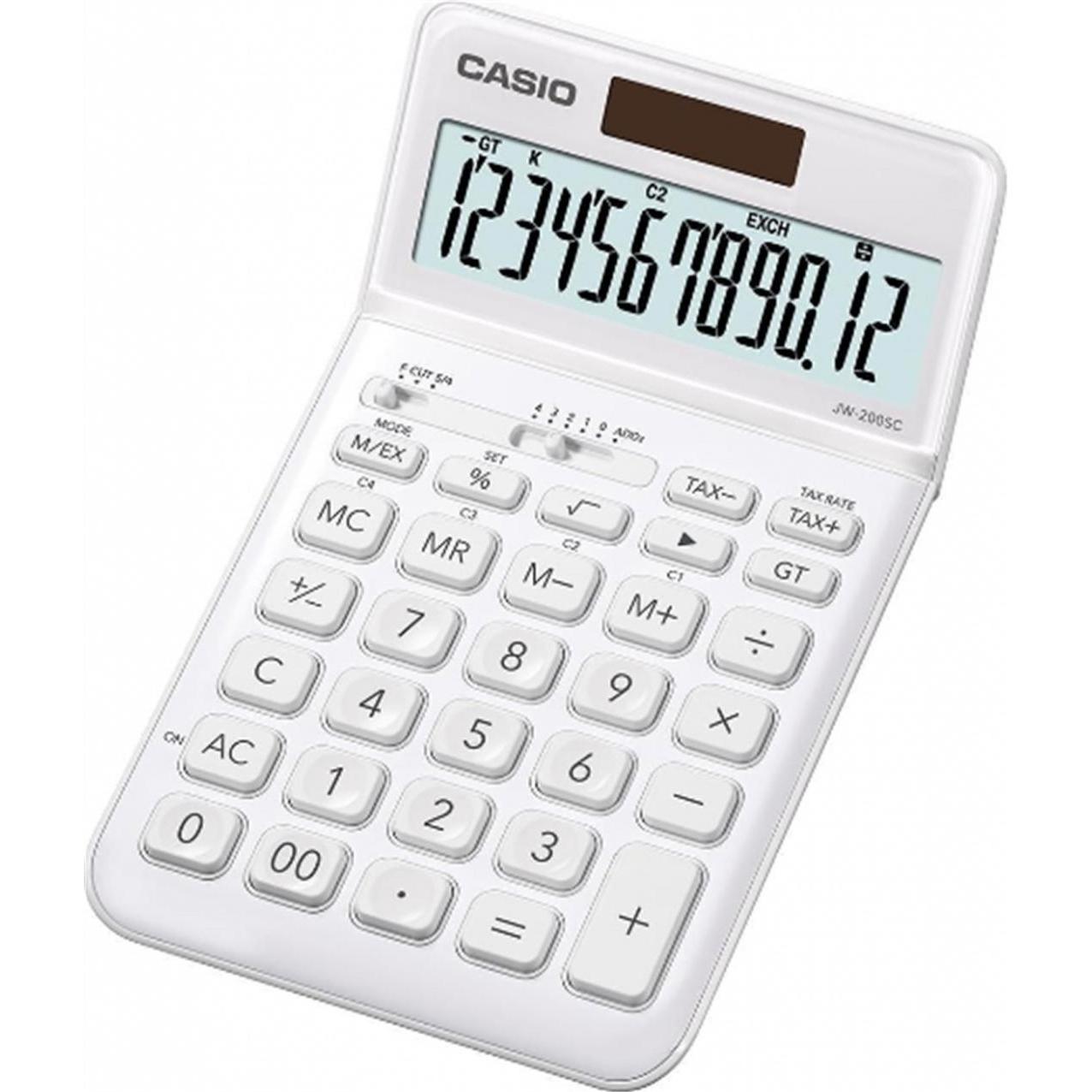Thumbnail - Casio, Taschenrechner, Jw-200sc (Solarzellen, Batterien)
