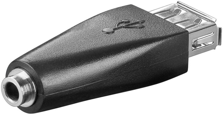 Actual product image MicroConnect USB 2.0 Adapter (USBA/3.5MMAF)