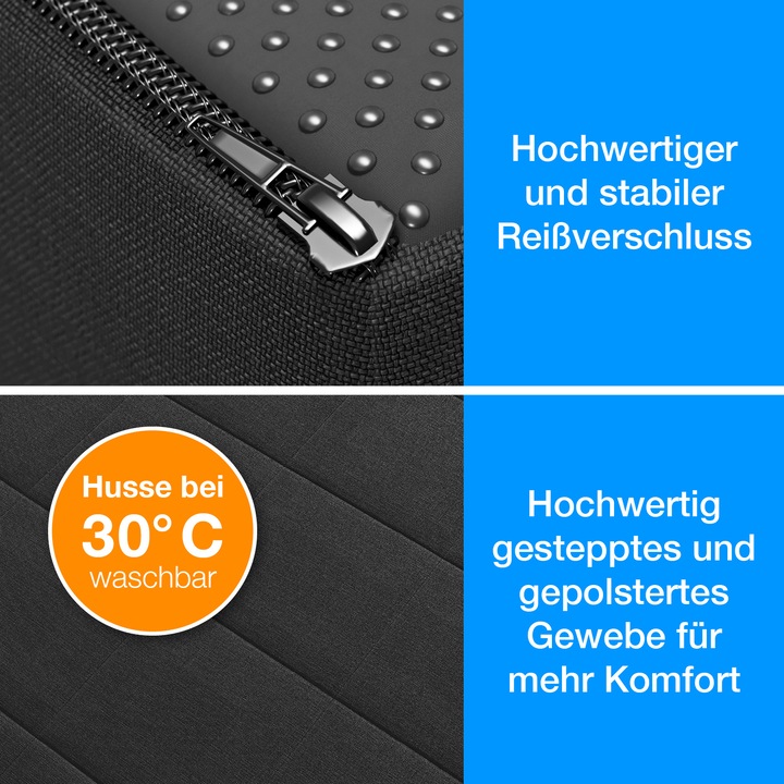 Image du produit Bestschlaf Housse pour matelas pliable (140 x 45 x 65 cm)