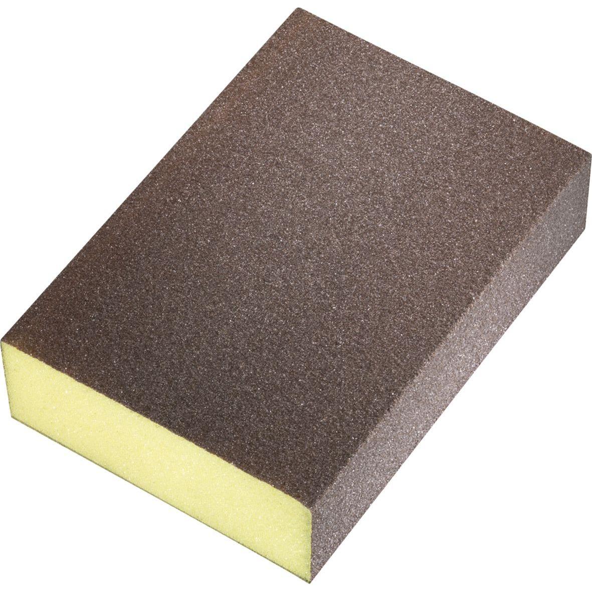 SIA, Schleifmittel, Schleifblock Standard 7990 hart Farbe gelb/fine 98 x 69 x 26 mm (100)