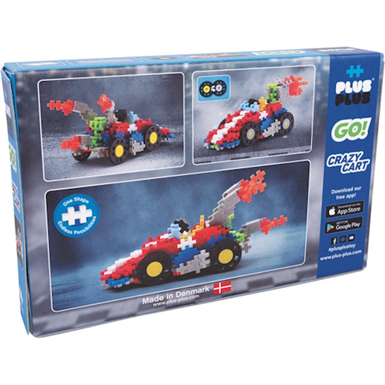 Plus-Plus Crazy Cart Rennauto