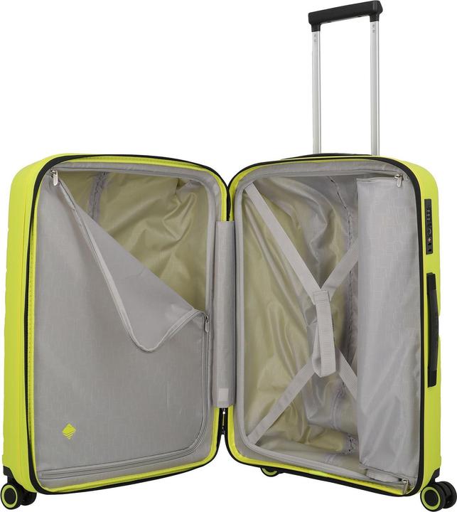 Actual product image Travelite Burano 4 Rollen Kofferset 3-teilig mit Dehnfalte (207 l)
