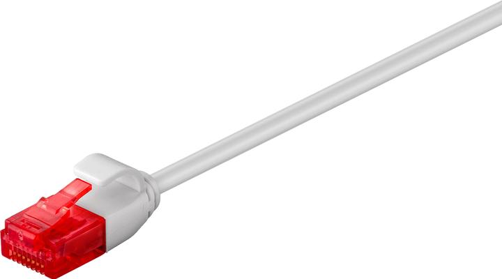 Actual product image MicroConnect V-UTP6A015-SLIM Network Cable 1.5 m Cat6a U/UTP (UTP) Gray (U/UTP, CAT6a, 1.50 m)