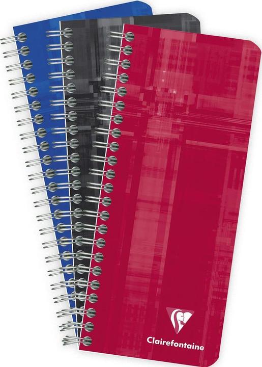 Actual product image Clairefontaine Spiral notebook (Special, Checked, Hardcover)