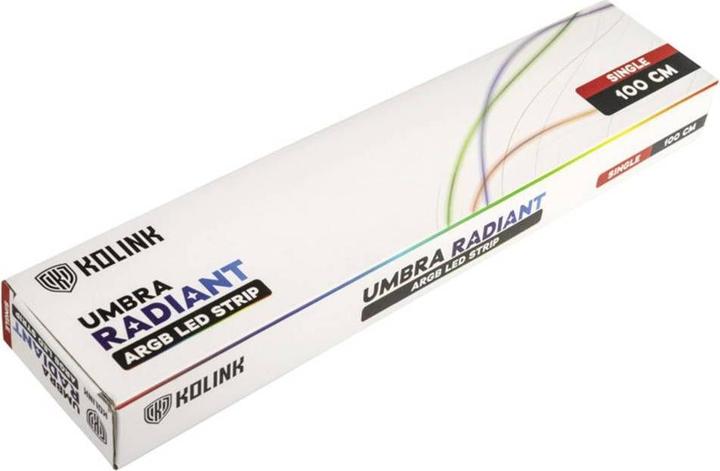 Produktbild Kolink Umbra Radiant ARGB LED Strip - 1m (RGB, 100 cm, Indoor)