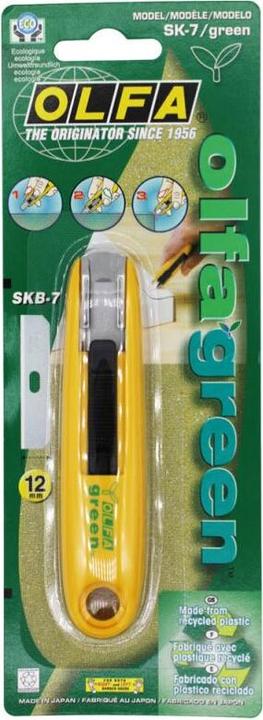 Actual product image Olfa Safety knife SK-7 green (Cutters)