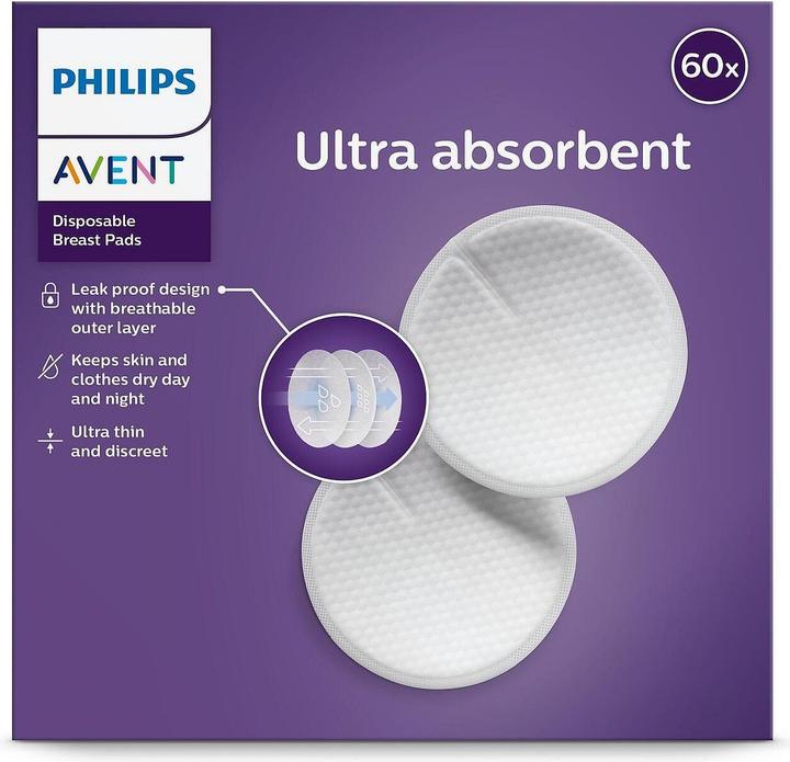 Produktbild Philips Avent Stilleinlagen (60 x)