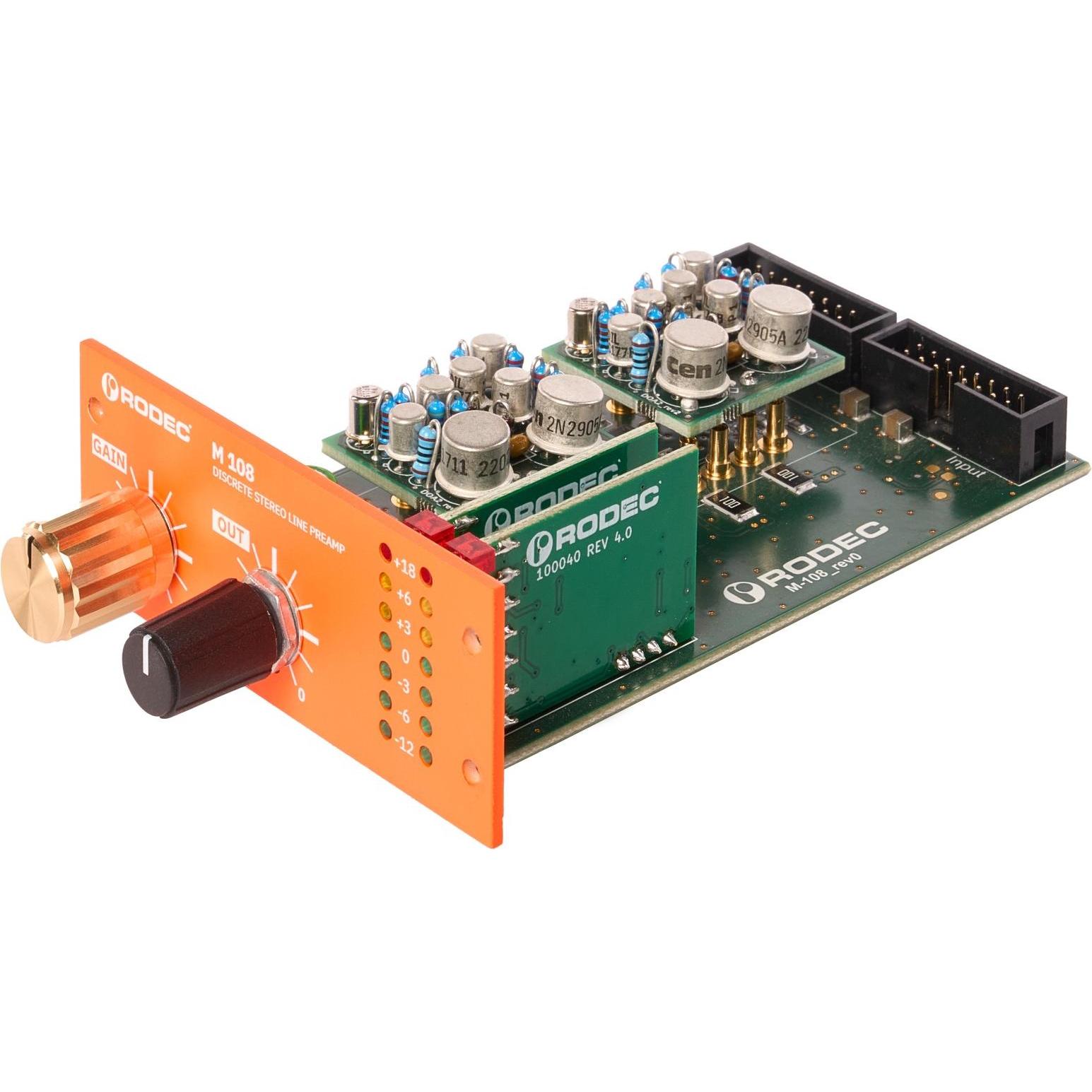 Rodec M-108 Discrete Line Pre (Mixer da studio e live), Mixer audio