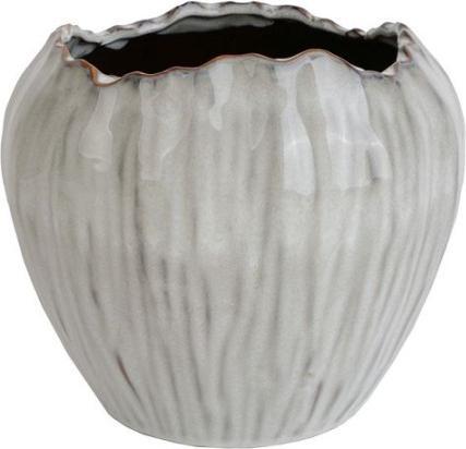 Produktbild Bludeko Topf Monia grau 24.5x21.5cm (1) (24.50 x 21.50 cm)
