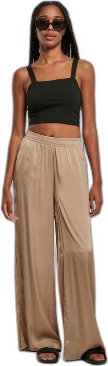 Image du produit Urban Classics Ladies Satin Wide Leg Pants (4XL)