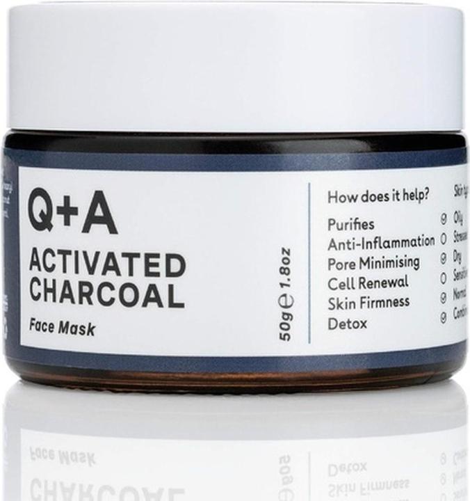 Actual product image Q+A Activated Charcoal (50 ml)
