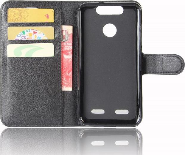 Produktbild MU Classic Litchi Lederhülle (ZTE Blade V8 Lite)