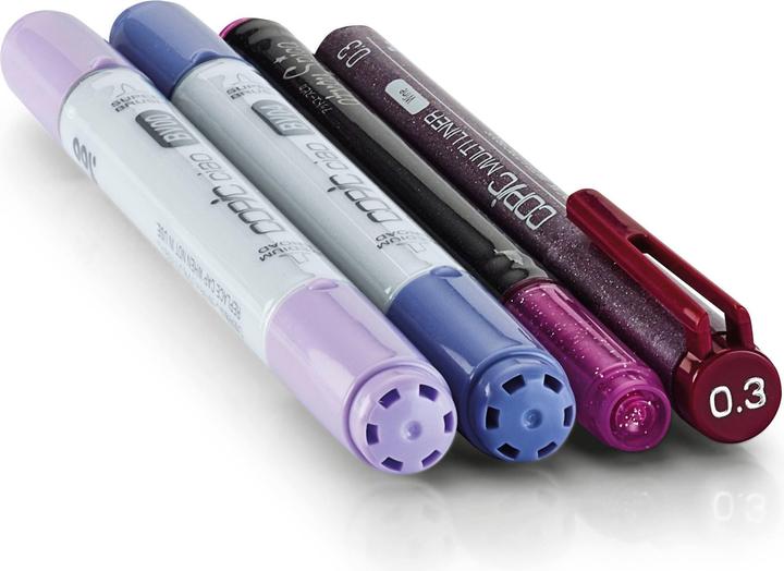 Produktbild Copic Doodle Pack Purple (4x)