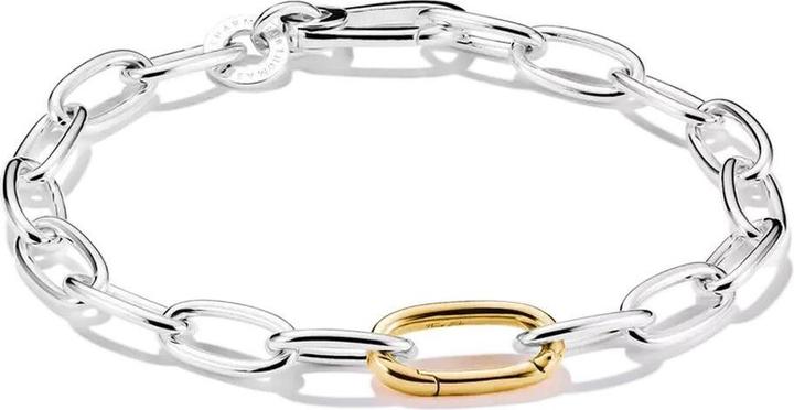 Image du produit Thomas Sabo Charm-Armband Bicolor mit einem Connect Link Silber (Argent 925)