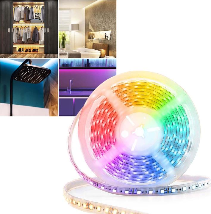 Nedis Smartlife Full Colour (Cold White, Multicoloured, RGB, Warm white, 500 cm, Indoor)